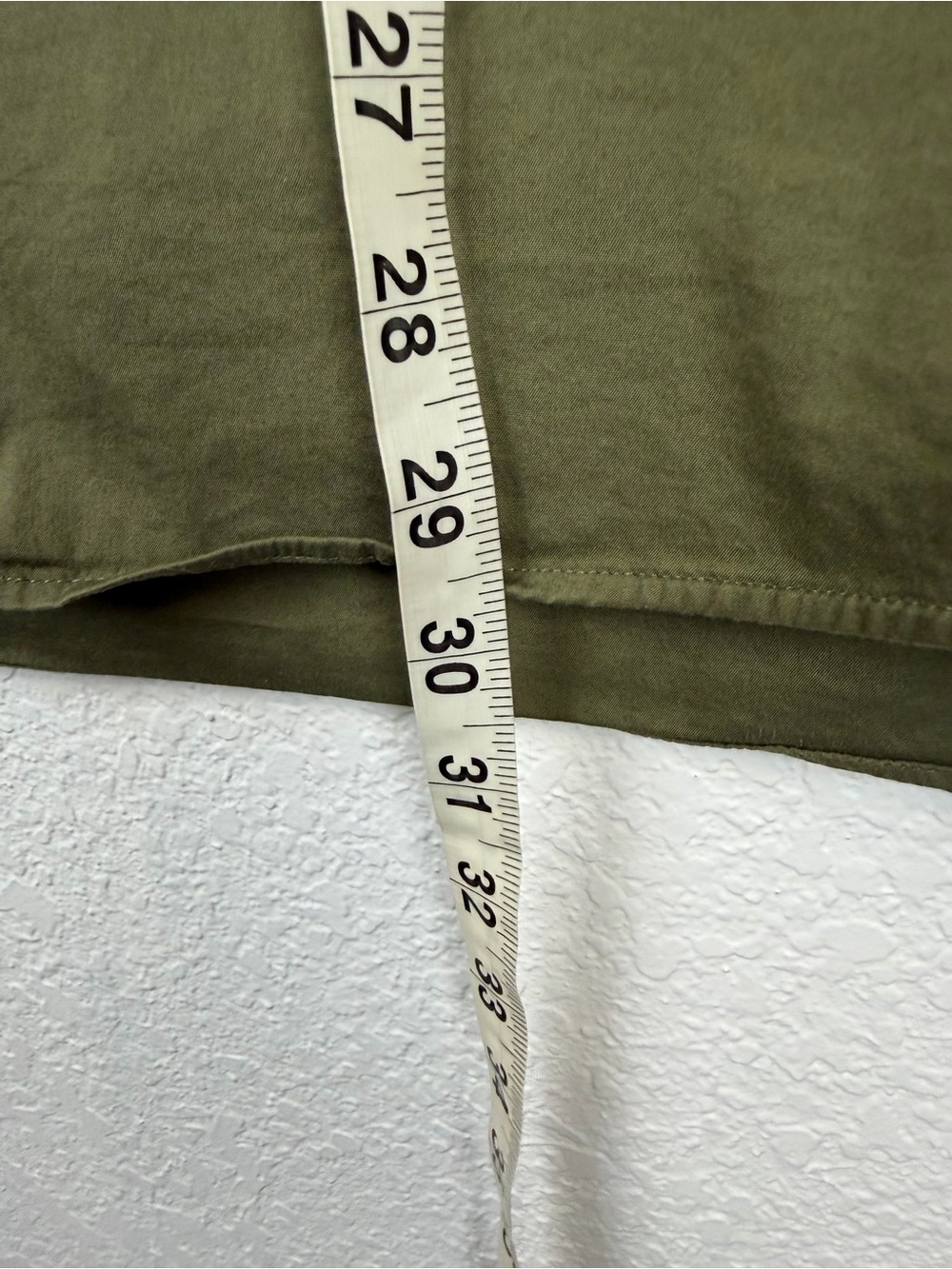 COS Oversized Mandarin Collar Button Up Sage Green Structured Shirt Large - Picture 6 of 8